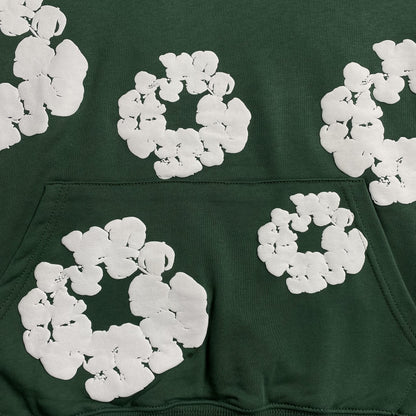 DENIM TEARS COTTON WREATH HOODIE GREEN - Prime Reps