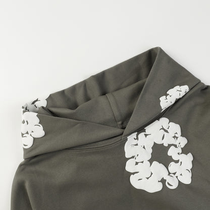 DENIM TEARS COTTON WREATH HOODIE OLIVE - Prime Reps