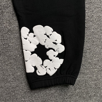 DENIM TEARS COTTON WREATH SWEATPANTS BLACK - Prime Reps