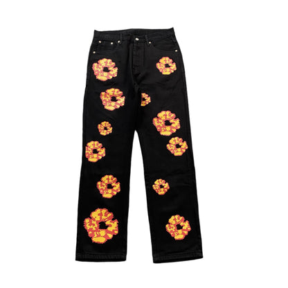 DENIM TEARS x OFFSET JEANS BLACK - Prime Reps