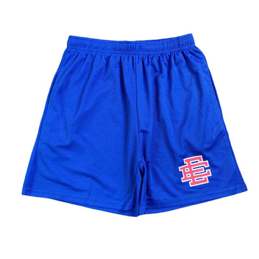 ERIC EMANUEL EE BASIC SHORTS ELECTRIC BLUE/ORANGE - Prime Reps
