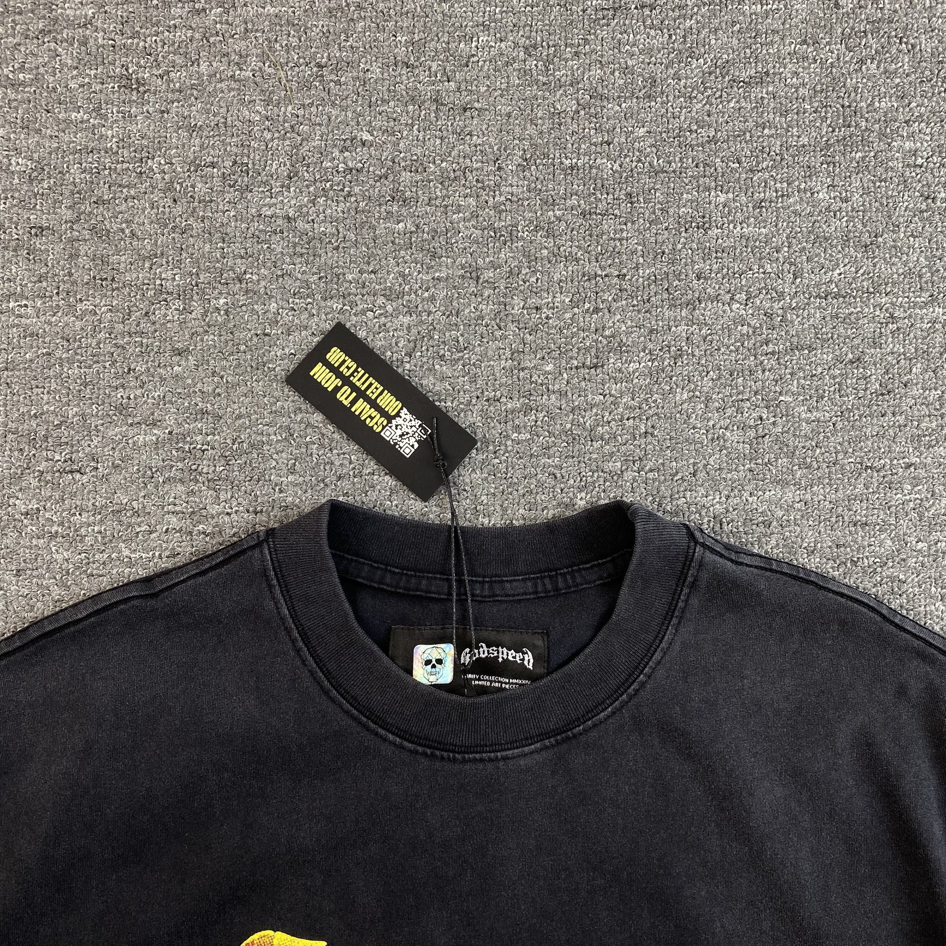 GODSPEED LONG LONELY ROAD T-SHIRT BLACK - Prime Reps