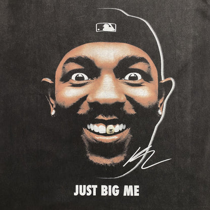 KENDRICK LAMAR VINTAGE GRAPHIC TEE DARK GREY - Prime Reps
