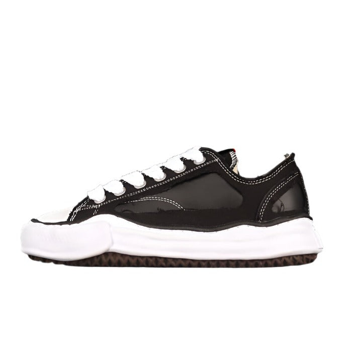 MAISON MIHARA YASUHIRO PETERSON OG SOLE CANVAS LOW BLACK - Prime Reps