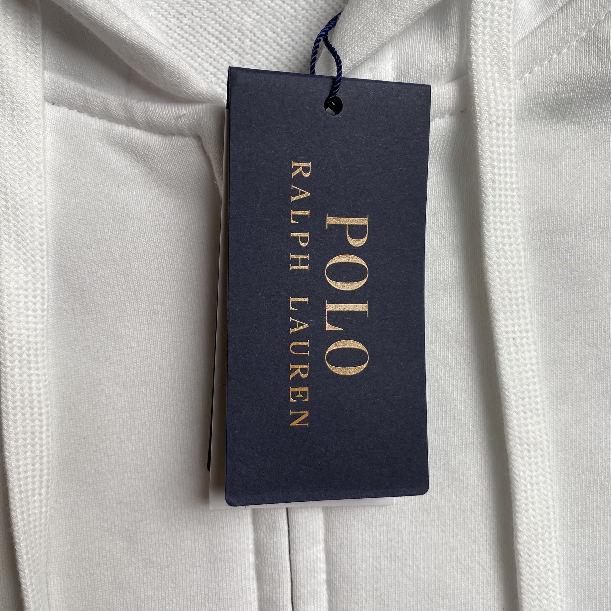 POLO RALPH LAUREN ZIP-UP HOODIE WHITE - Prime Reps