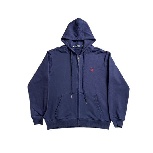 POLO RALPH LAUREN ZIP UP HOODIE NAVY - Prime Reps