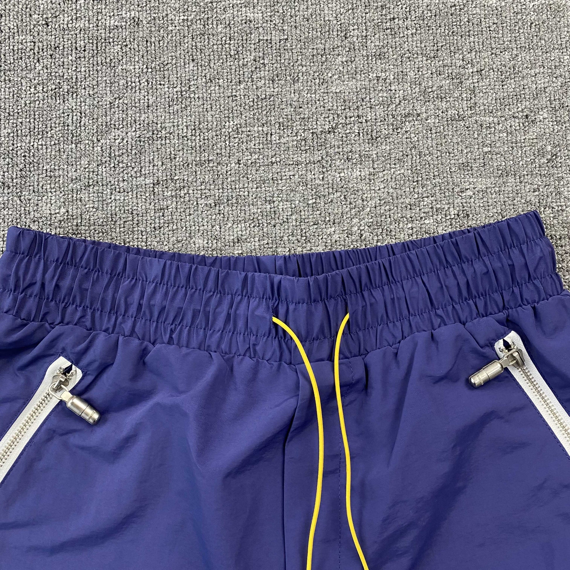 RHUDE RH LOGO SHORTS NAVY - Prime Reps