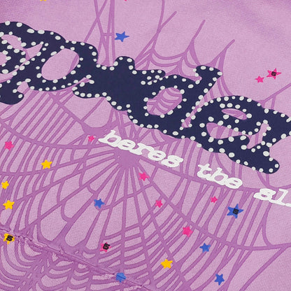 SP5DER ACAI HOODIE PURPLE - Prime Reps