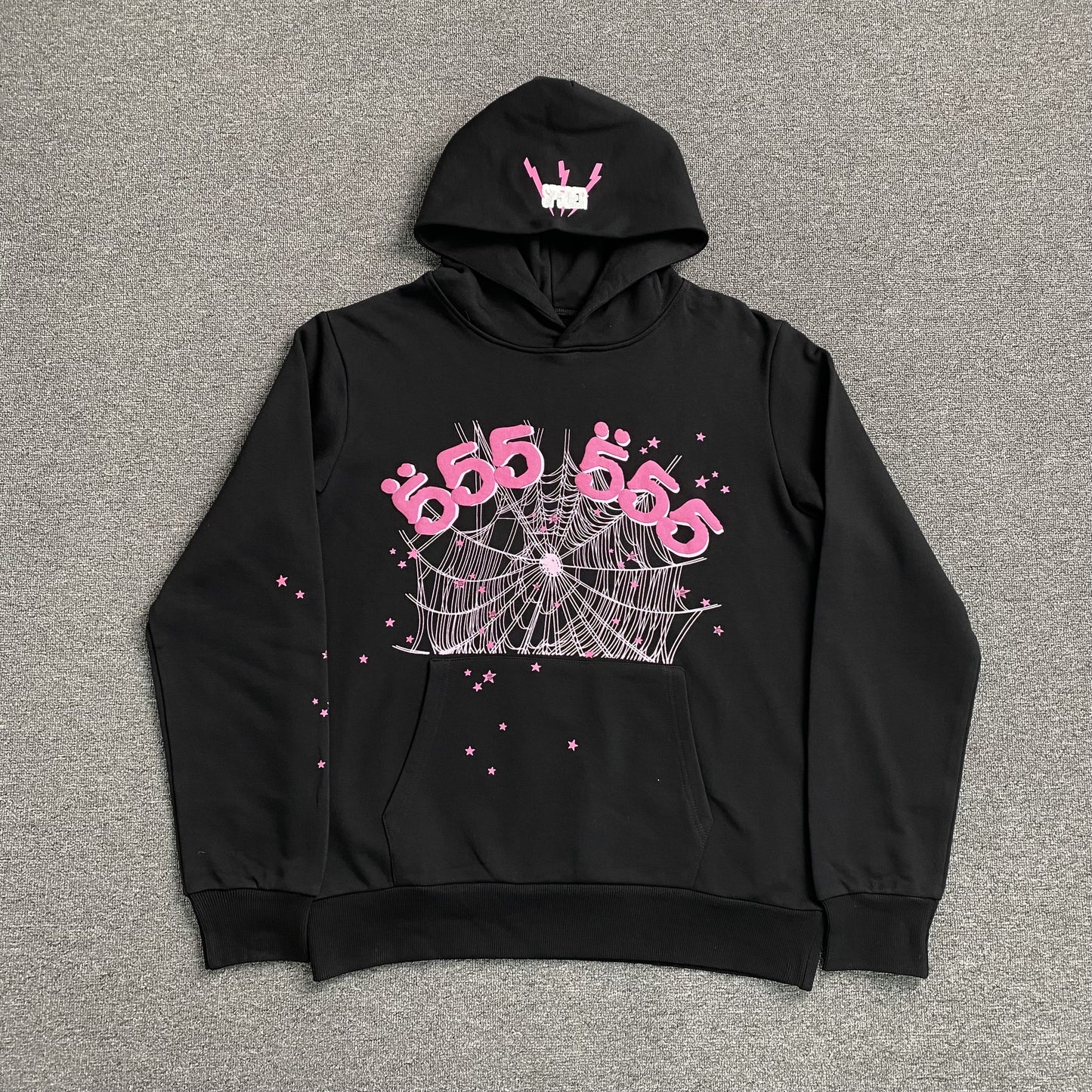 SP5DER ANGEL NUMBER HOODIE BLACK - Prime Reps