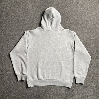 SP5DER ARACH NY PHOBIA HOODIE ASH GREY - Prime Reps