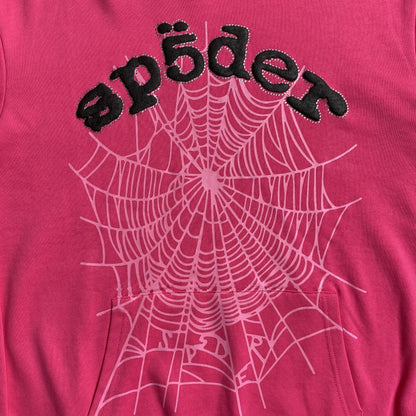SP5DER LEGACY HOODIE PINK - Prime Reps