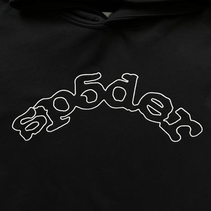 SP5DER OG LOGO HOODIE BLACK - Prime Reps