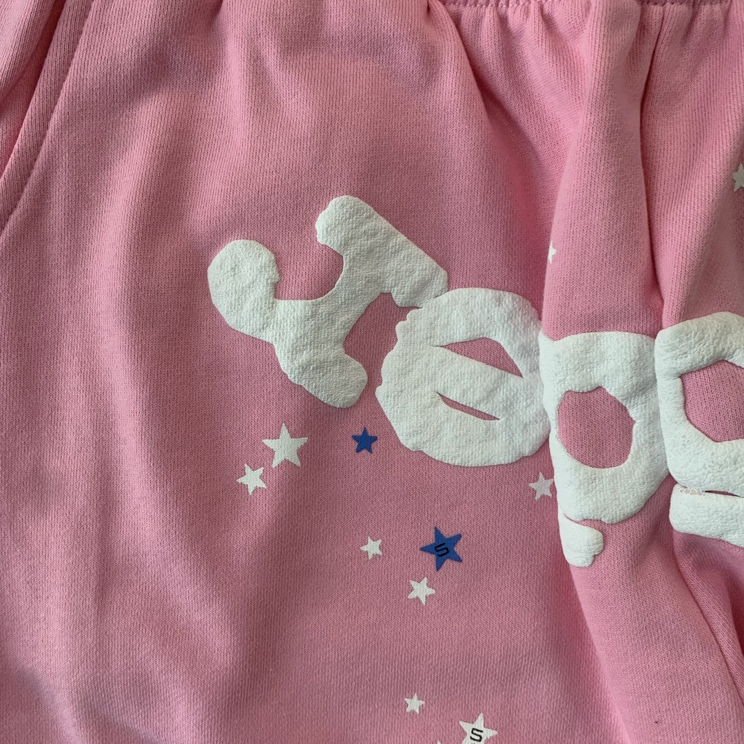SP5DER OG WEB SWEATPANTS PINK - Prime Reps