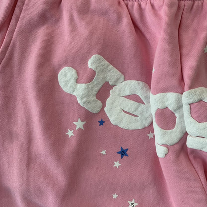 SP5DER OG WEB SWEATPANTS PINK - Prime Reps
