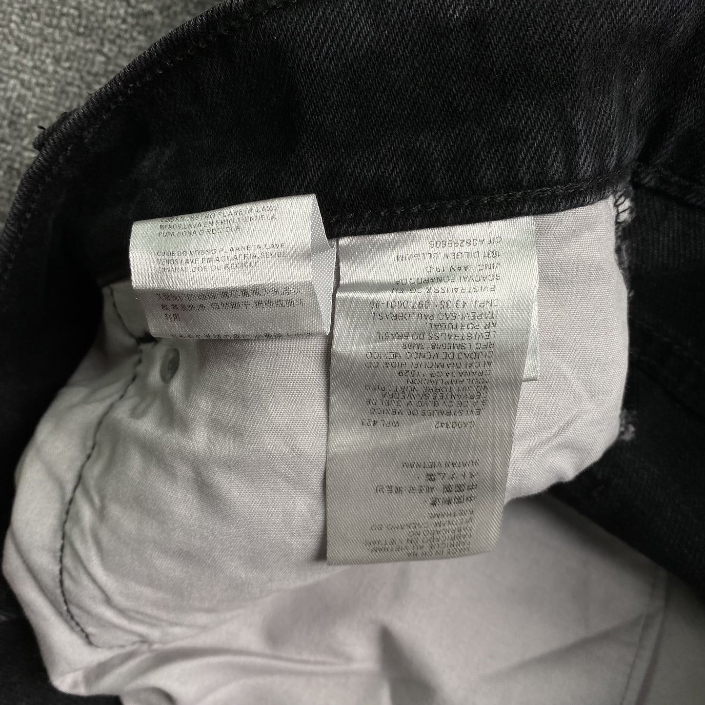 SP5DER PAINTED MOTO DENIM BLACK - Prime Reps