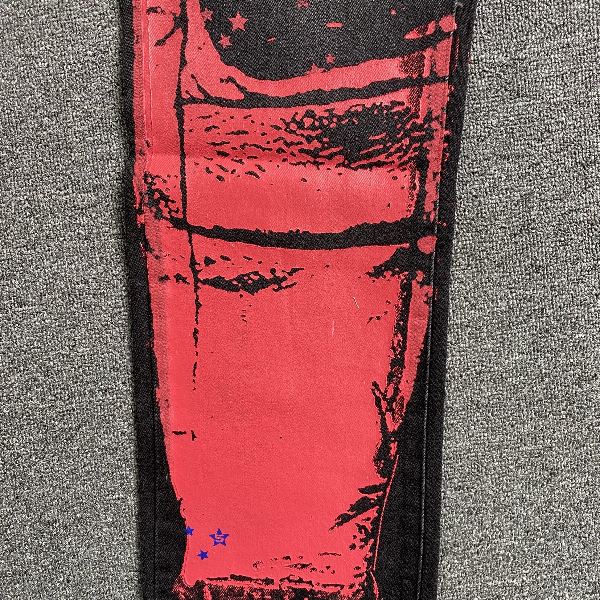 SP5DER PAINTED MOTO DENIM BLACK - Prime Reps