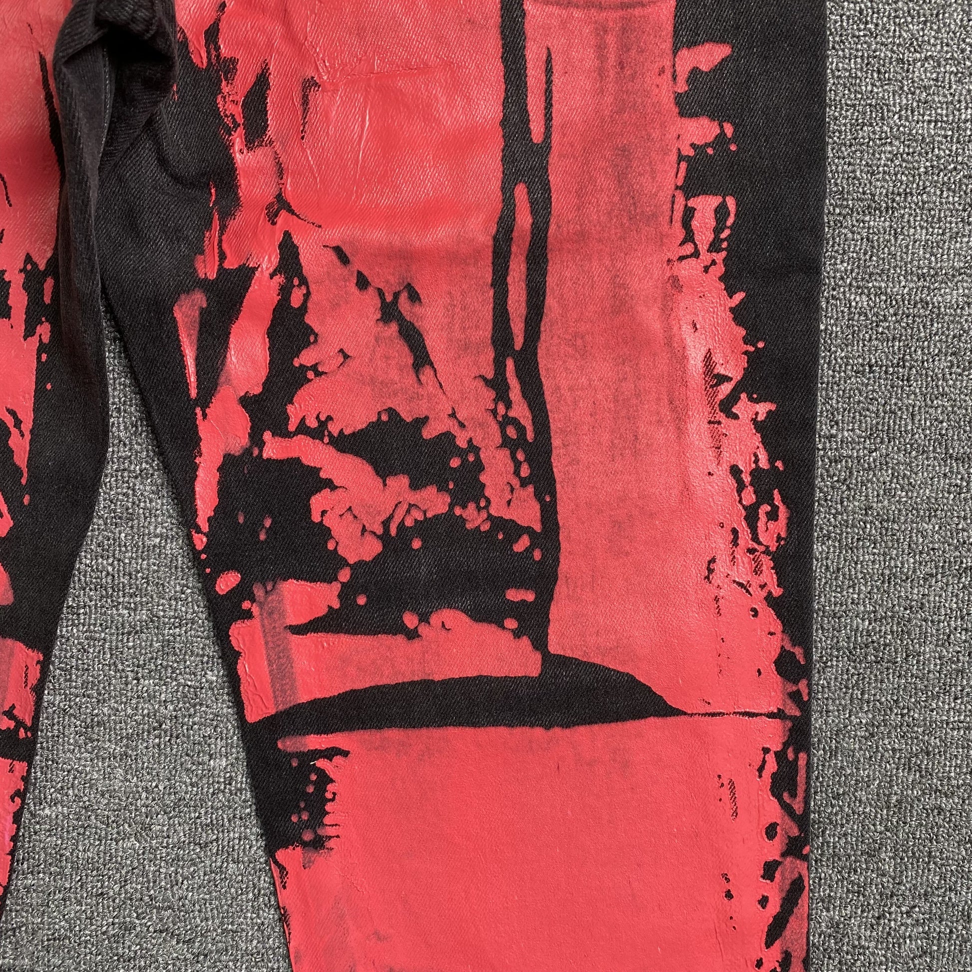 SP5DER PAINTED MOTO DENIM BLACK - Prime Reps