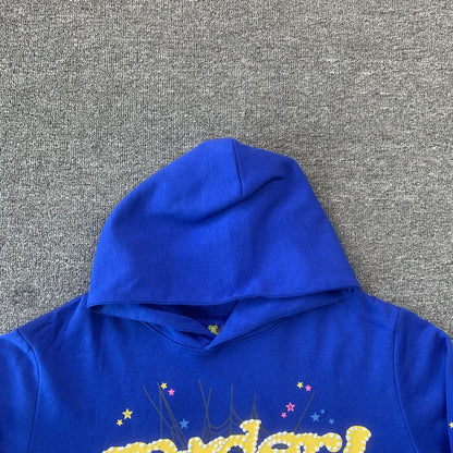 SP5DER TC HOODIE BLUE - Prime Reps