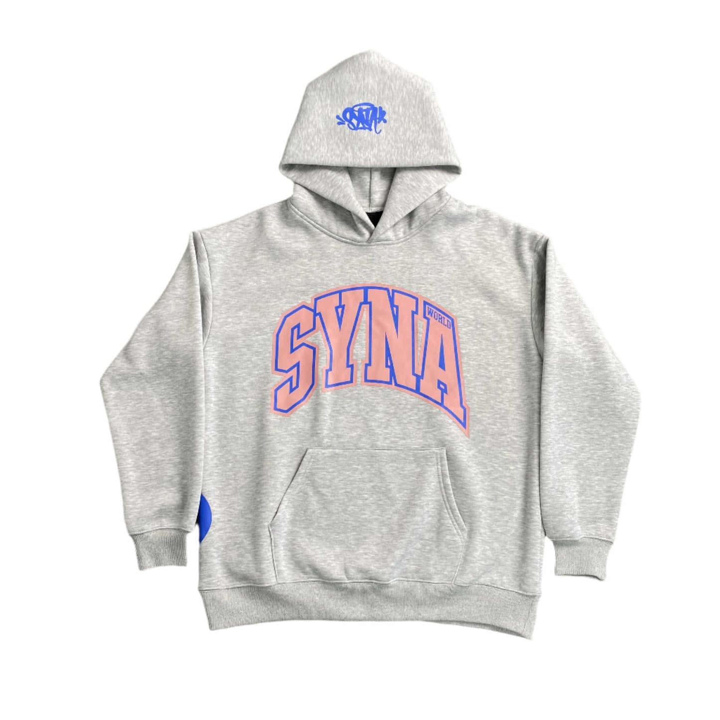 SYNA WORLD COLLEGE HOODIE GREY - Prime Reps