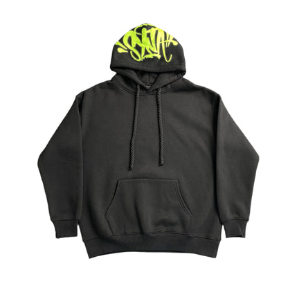 SYNA WORLD HOOD LOGO HOODIE BLACK - Prime Reps
