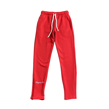 SYNA WORLD SYNA LOGO SWEATPANTS RED - Prime Reps