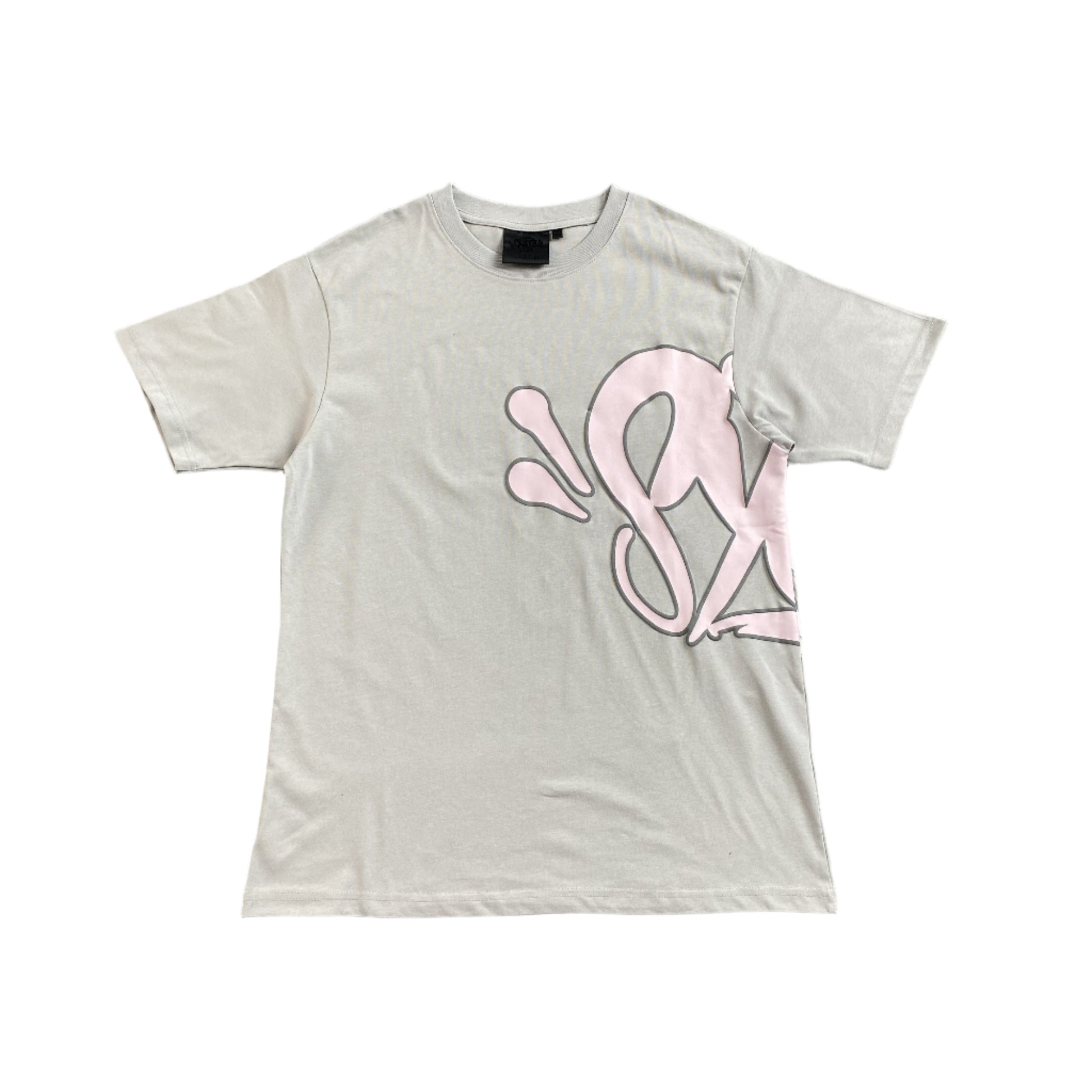 SYNA WORLD T-SHIRT GREY PINK - Prime Reps