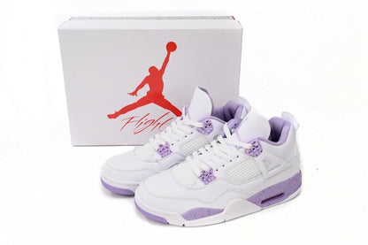Air Jordan 4 White Purple - Prime Reps