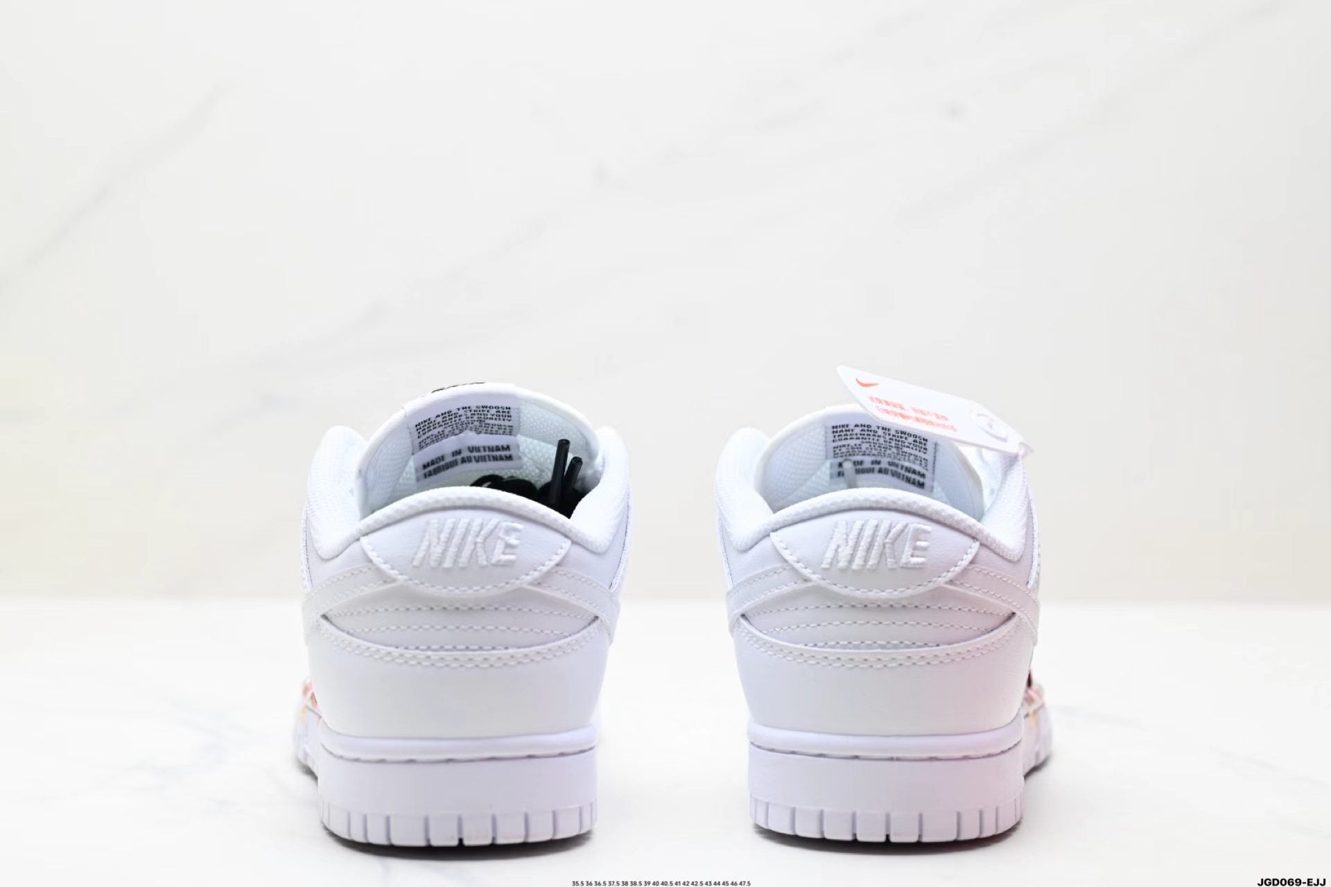 Nike Dunk Low “White” – Timeless All-White Canvas