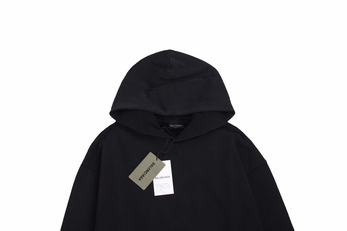 Balenciaga Black Hoodie - Prime Reps