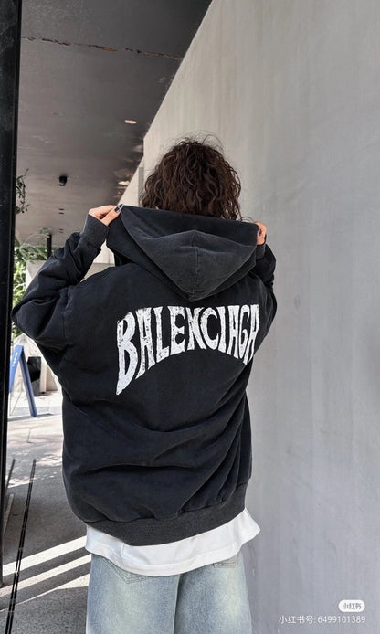Balenciaga Black Hoodie - Prime Reps