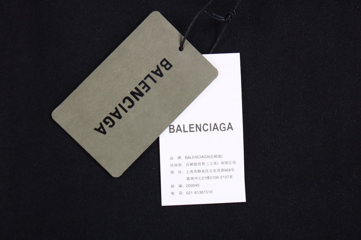 Balenciaga Black Hoodie - Prime Reps