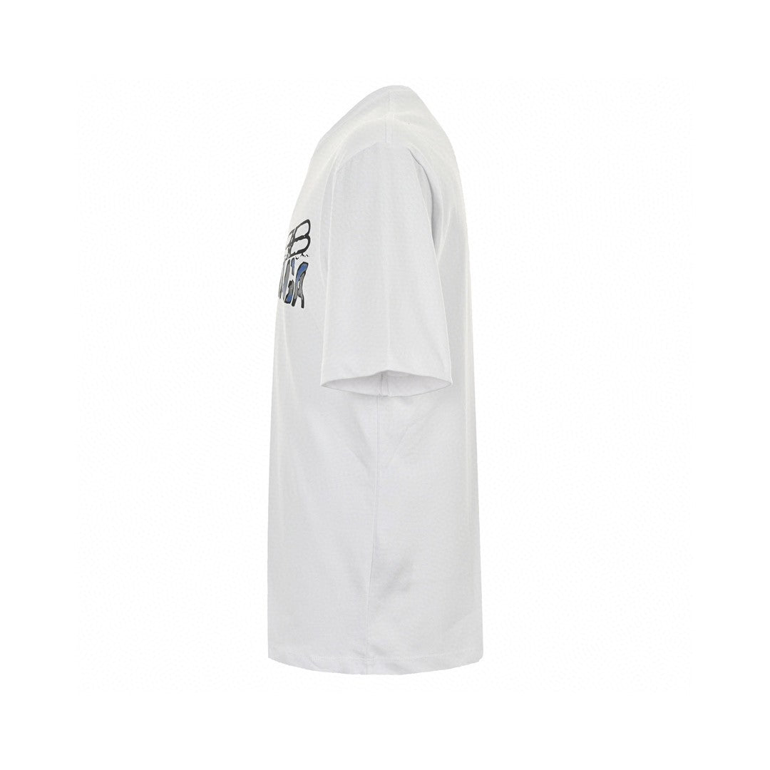 Balenciaga Graphic Logo T-Shirt (White) - Prime Reps