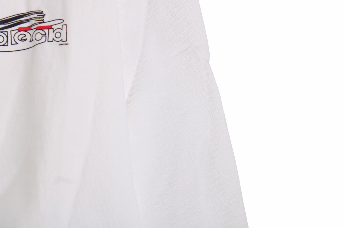 Balenciaga White Sweatshirt