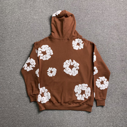 DENIM TEARS COTTON WREATH HOODIE BROWN