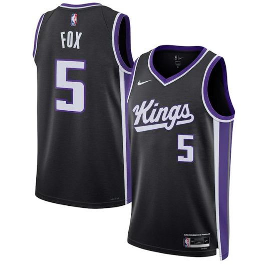 DE'AARON FOX SACRAMENTO KINGS ICON JERSEY - Prime Reps