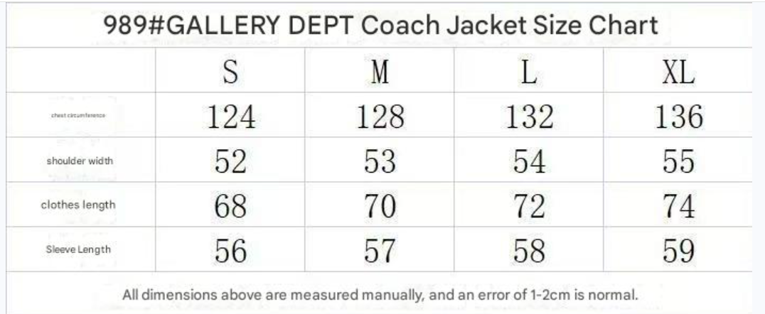 GALLERY DEPT. MONTECITO FRENCH LOGO JACKET (Copy)