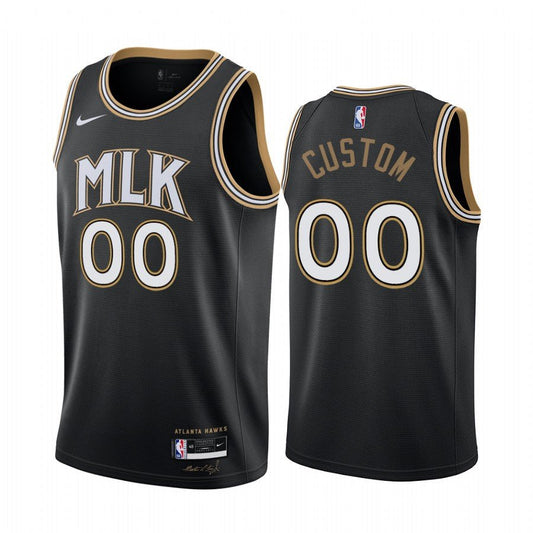CUSTOM ATLANTA HAWKS MLK CITY EDITION JERSEY - Prime Reps