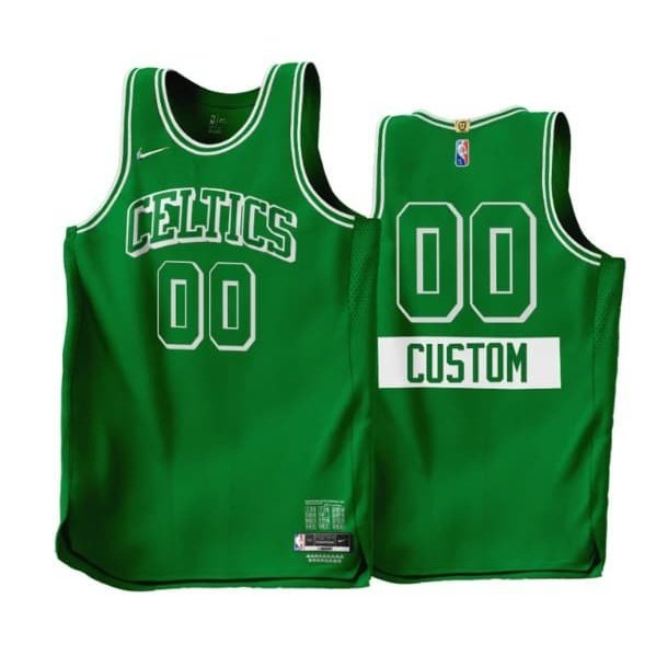 CUSTOM BOSTON CELTICS 2021-22 CITY EDITION JERSEY - Prime Reps