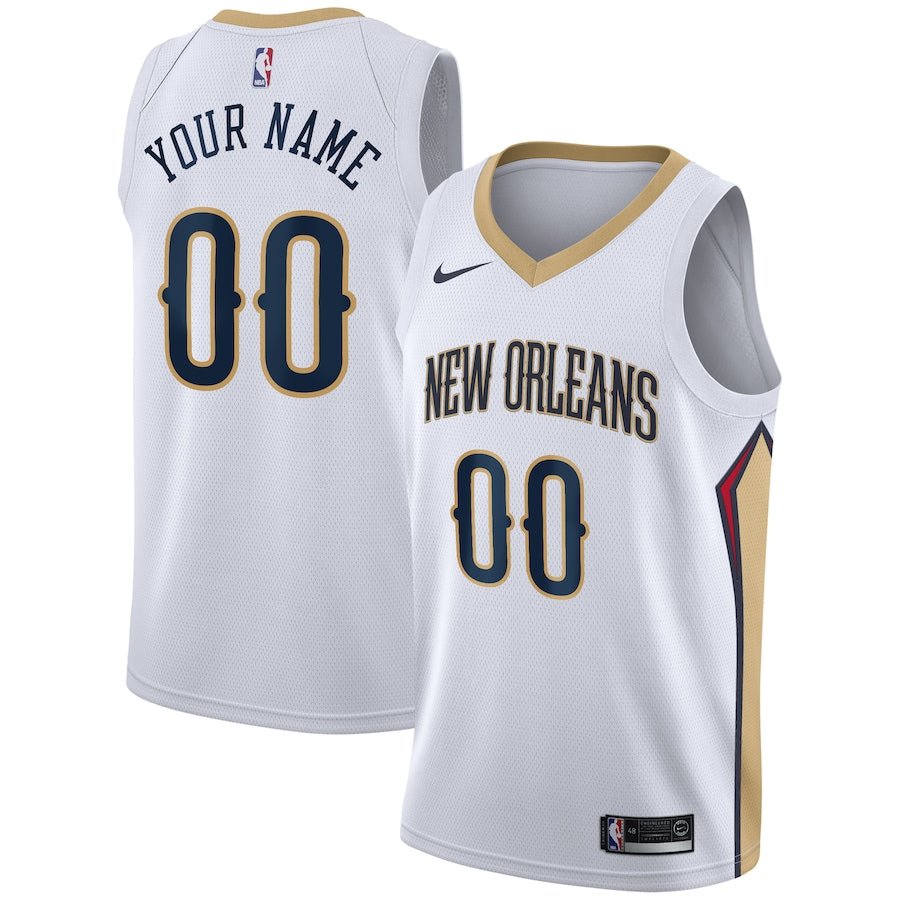 CUSTOM NEW ORLEANS PELICANS ASSOCIATION JERSEY - Prime Reps