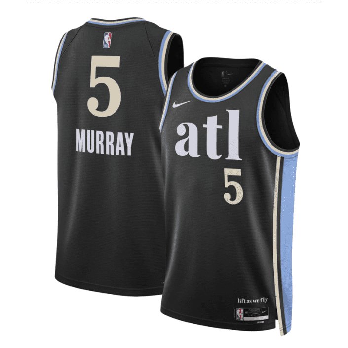 DEJOUNTE MURRAY ATLANTA HAWKS 2023-24 CITY EDITION JERSEY - Prime Reps