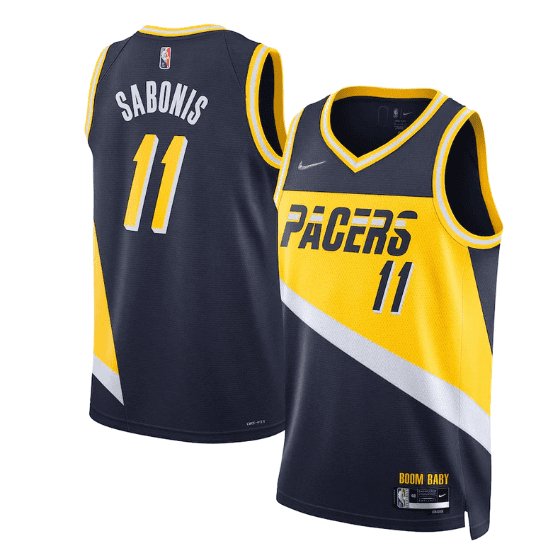 DOMANTAS SABONIS INDIANA PACERS 2021-22 CITY EDITION JERSEY - Prime Reps