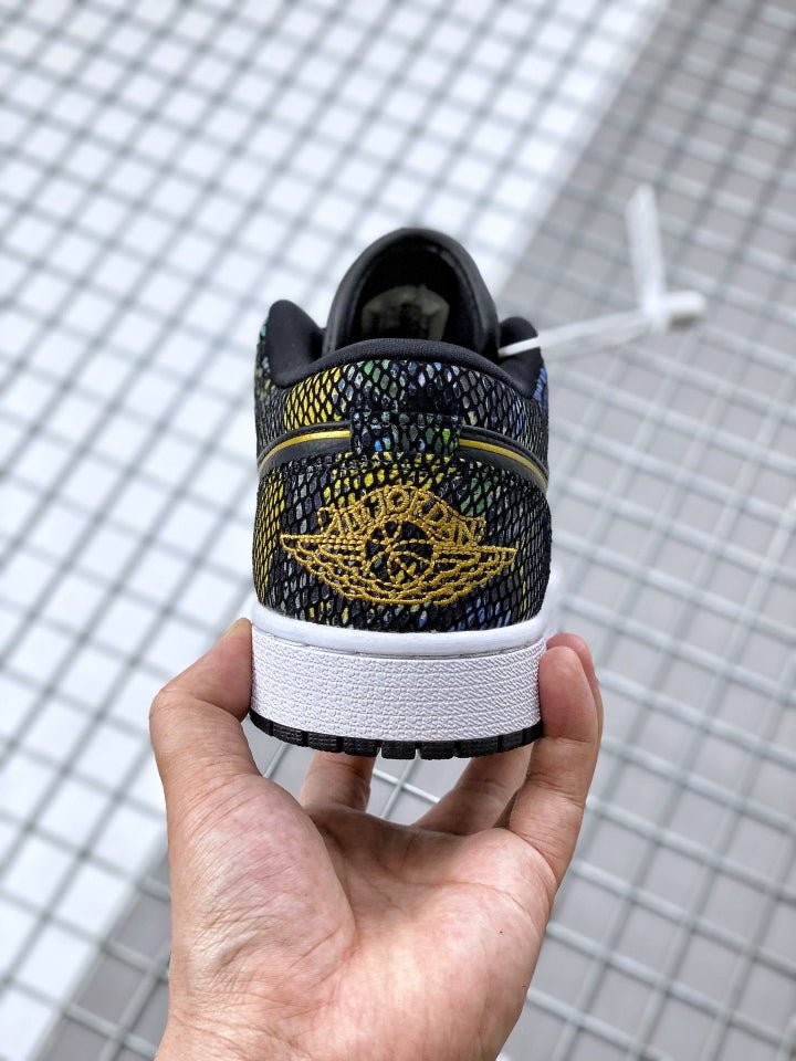JORDAN 1 LOW x MULTICOLOR SNAKESKIN - Prime Reps