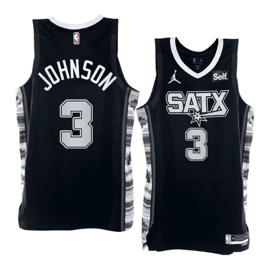 KELDON JOHNSON SAN ANTONIO SPURS 2022-23 STATEMENT JERSEY - Prime Reps