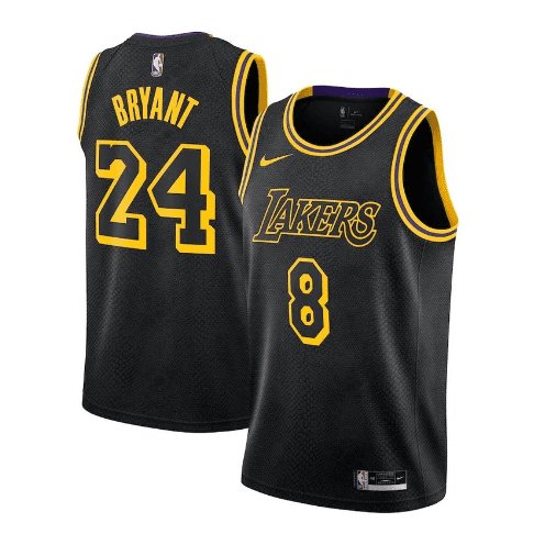 KOBE BRYANT #8 #24 LOS ANGELES LAKERS MAMBA EDITION JERSEY - Prime Reps