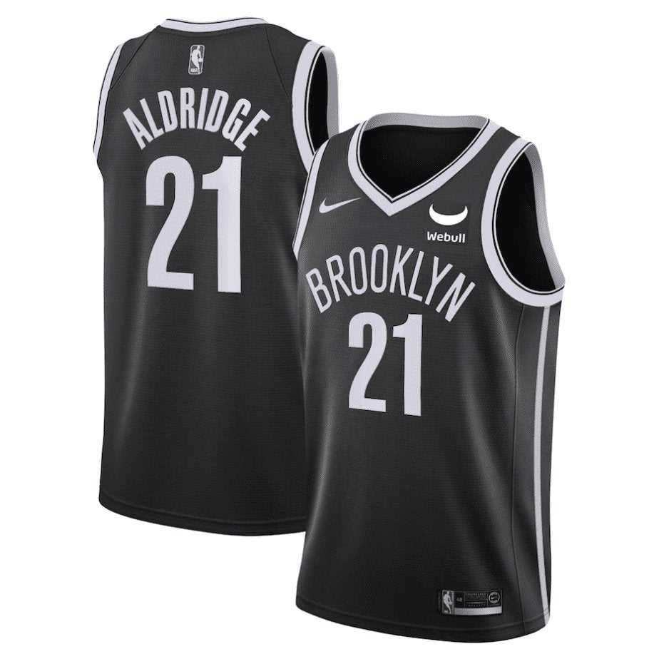 LAMARCUS ALDRIDGE BROOKLYN NETS ICON JERSEY - Prime Reps