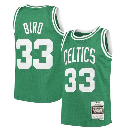 LARRY BIRD BOSTON CELTICS THROWBACK JERSEY - Prime Reps