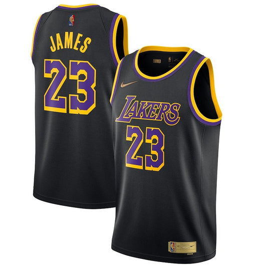 LEBRON JAMES LOS ANGELES LAKERS 2020-21 EARNED EDITION JERSEY - Prime Reps