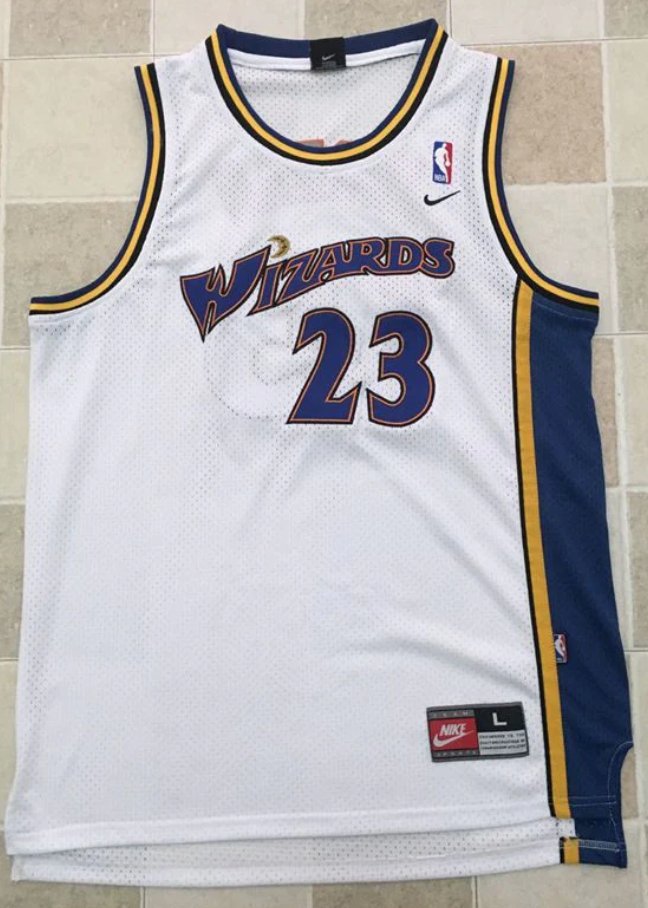 MICHAEL JORDAN WASHINGTON WIZARDS THROWBACK JERSEY - Prime Reps