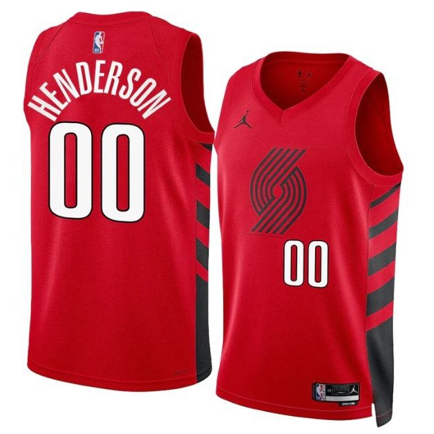 SCOOT HENDERSON PORTLAND TRAIL BLAZERS 2022-23 STATEMENT JERSEY - Prime Reps