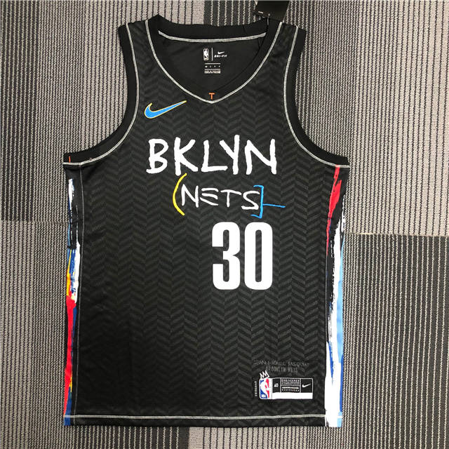 SETH CURRY BROOKLYN NETS CITY EDITION JERSEY - Prime Reps
